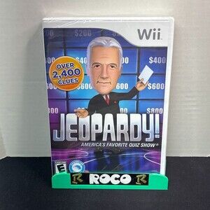 Jeopardy! THQ (Nintendo Wii, 2010) Over 2,400 Clues America's Favorite Quiz Show